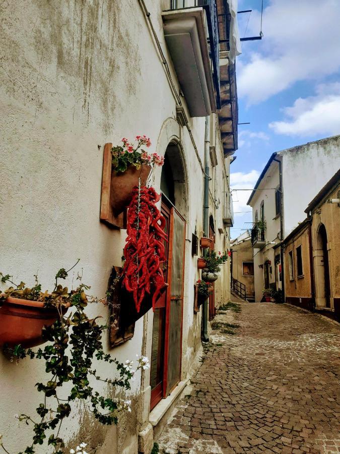 Le Origini Casa In Borgo Tipico Lucano Trivigno Екстериор снимка